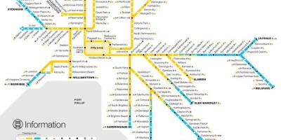 Metro kat jeyografik Melbourne