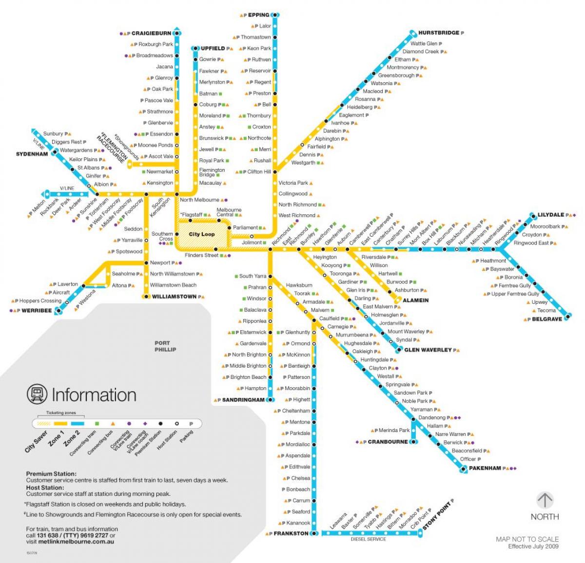 metro kat jeyografik Melbourne